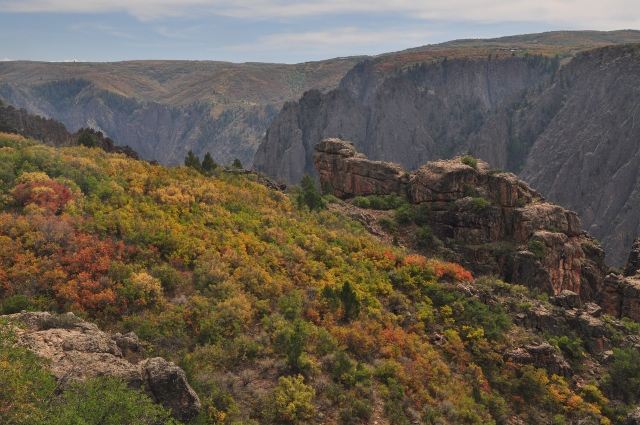 autumn colors at the north rim